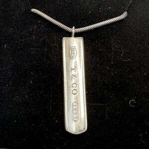 Tiffany & Co 1837 Silver Bar Necklace - Sterling Silver 17"